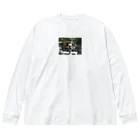 ito-suzuki’s merchandiseのアヒルボート ビッグシルエットロングスリーブTシャツ