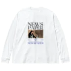 show.のNEWS PAPER Big Long Sleeve T-Shirt