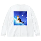 ふあもこキャットランドのステラキャットチェイサー Big Long Sleeve T-Shirt