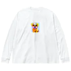 dogcatanimalの可愛いマルチーズグッズ Big Long Sleeve T-Shirt