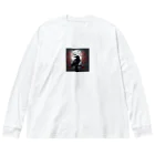 henohenomohejiadのドット絵のホラーなカラス Big Long Sleeve T-Shirt