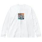 Ai蜂谷流歌によるオシャレ販売のカプエラ Big Long Sleeve T-Shirt