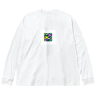 sagimoriのアマガエルのイラストグッズ Big Long Sleeve T-Shirt