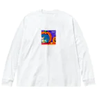 チワワ愛好家ショップのカボチャの秘密！中にはチワワが隠れている Big Long Sleeve T-Shirt