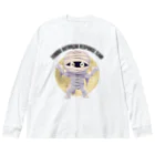 aidhiのハロウィン　かわいいミイラデザインス Big Long Sleeve T-Shirt