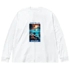 kazu_gの夕暮れの海の底！Under the SEA at sunset Big Long Sleeve T-Shirt