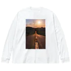 guchy-kの夕陽の向こうは Big Long Sleeve T-Shirt