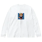 ネコピコshopのスパイ猫 Big Long Sleeve T-Shirt