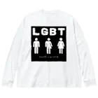 gay_lgbtのじぇんだーにゅーとらる ビッグシルエットロングスリーブTシャツ