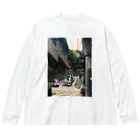 kyurakkoのHONG KONG CENTRAL  Big Long Sleeve T-Shirt