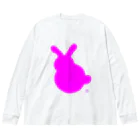 とりの店のうさぎP Big Long Sleeve T-Shirt