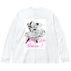 Heart-of-JapneseCultureのShall We Dance Big Long Sleeve T-Shirt