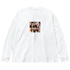 Stylishの女性の瞬間 Big Long Sleeve T-Shirt