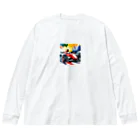 kaze2432のF1 ビッグシルエットロングスリーブTシャツ