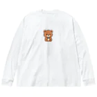 KUMA☆KUMAのKUMA君 ビッグシルエットロングスリーブTシャツ