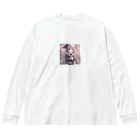 wonderのスクール萌え女子 Big Long Sleeve T-Shirt