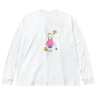 sajukommのハンマー投げ選手のフォルム Big Long Sleeve T-Shirt