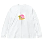 udのかわいいカメのイラストグッズ Big Long Sleeve T-Shirt