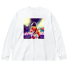 試香師の「ロックスター」 Big Long Sleeve T-Shirt