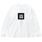 Kompasのカッコいい クマ Big Long Sleeve T-Shirt