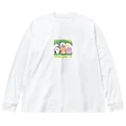 hideyan45の愛くるしいアニマルズ Big Long Sleeve T-Shirt