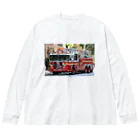 ビッグスマイルライフのかっこいいはしご車 Big Long Sleeve T-Shirt