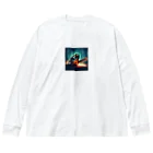 cool&stylishのDARK CHAINSAW チェンソー ビッグシルエットロングスリーブTシャツ