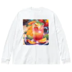 pengin06のフルーツ Big Long Sleeve T-Shirt