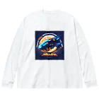 Lock-onの未来の乗り物　04 Big Long Sleeve T-Shirt