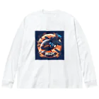 Lock-onの未来の乗り物　06 Big Long Sleeve T-Shirt