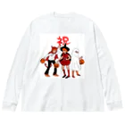 suke-maruruのハロウィン祝 ビッグシルエットロングスリーブTシャツ