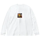 フェニックスアルファの歌舞伎スモーレスラー Big Long Sleeve T-Shirt