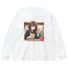 NIJIIRO_CHIHARUの隠れ家ケーキ屋さんの母35歳 Big Long Sleeve T-Shirt