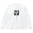 YoMiTの有名な観光スポットイメージ画像：ヴィクトリア滝（ザンビア、ジンバブエ） Big Long Sleeve T-Shirt