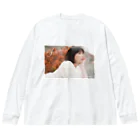 彩羽真矢のらくがきショップの彩羽真矢 ナチュラルポートレート Big Long Sleeve T-Shirt