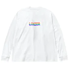 LOIZER shopのLOIZER Rainbow logo Big Long Sleeve T-Shirt