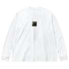 ken_nのsit cat Big Long Sleeve T-Shirt