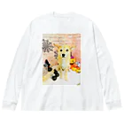 しばいぬ1大好き屋の可愛いしばわんHappyHalloweenグッズ Big Long Sleeve T-Shirt