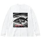 kenmzareonの魚やで Big Long Sleeve T-Shirt