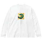 もしもショップの可愛いワニ Big Long Sleeve T-Shirt