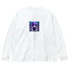 AIojisanのパンダのともくん Big Long Sleeve T-Shirt