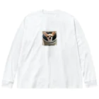 xdaのバケツに入ったチワワ Big Long Sleeve T-Shirt