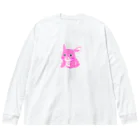 usaの這い這いうさぎ ビッグシルエットロングスリーブTシャツ