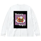 hAngryの【ホットケーキ】hAngry ビッグシルエットロングスリーブTシャツ