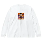 チワワ愛好家ショップの魔女の呪文★チワワのハロウィン変身マジック Big Long Sleeve T-Shirt