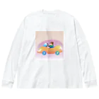 pikkekunのGo!Go!Car! Big Long Sleeve T-Shirt