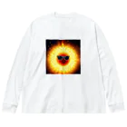 太陽のお店の能天氣な太陽くん Big Long Sleeve T-Shirt