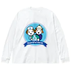 Link Creation online SHOPのPeaceful Earth ビッグシルエットロングスリーブTシャツ