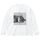 BIKOの Biko sleeping ビッグシルエットロングスリーブTシャツ