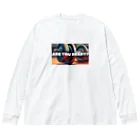 BULKUP MONSTERのマッチョになる覚悟はできているか？ Big Long Sleeve T-Shirt